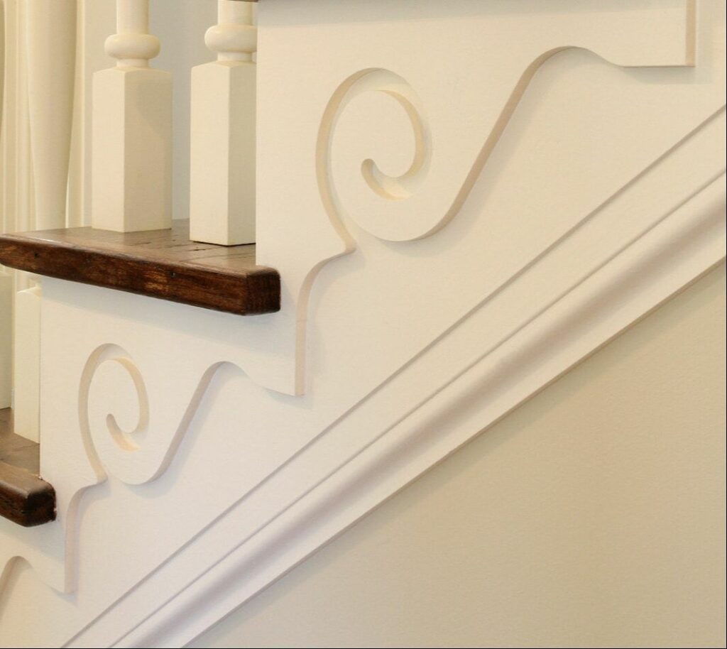 wood stair parts
