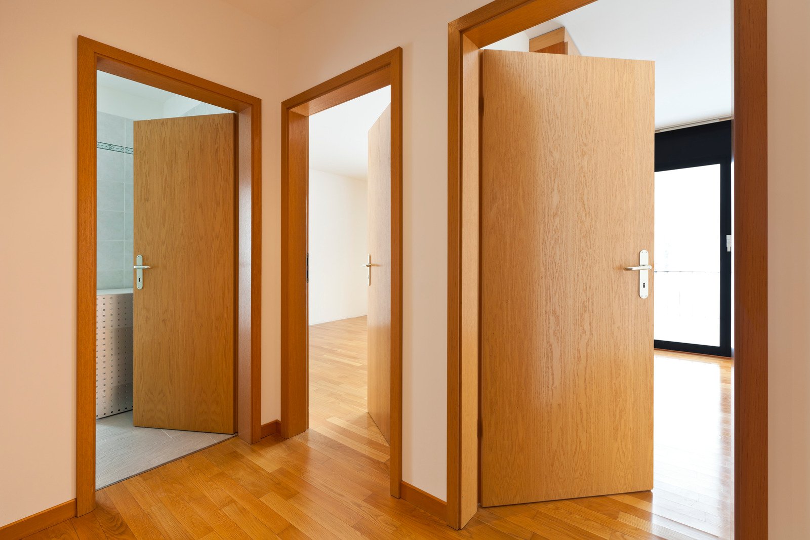 custom wood interior doors